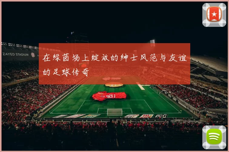 在绿茵场上绽放的绅士风范与友谊的足球传奇